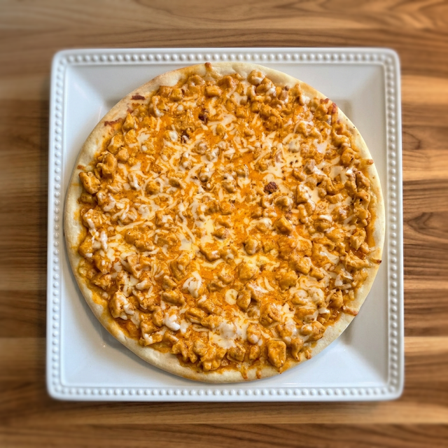 Mild Buffalo Chicken Slice Pizza.