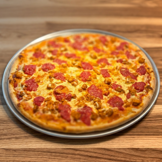 Chicken Parm Pizza.