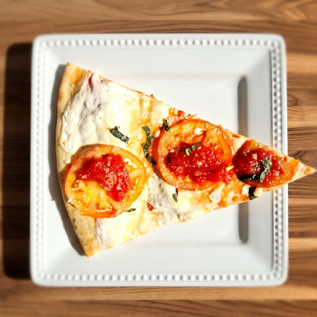 Fresh Mozz Slice Pizza.