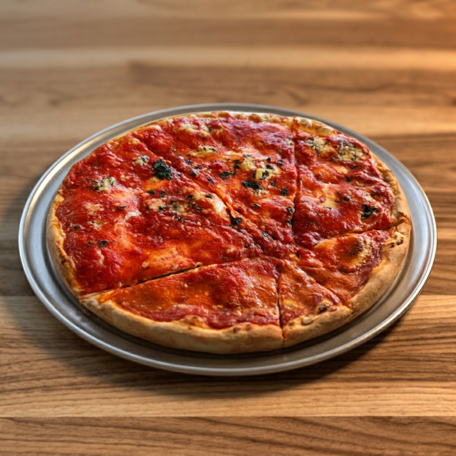 Fresh Mozzarella Pan Pizza.