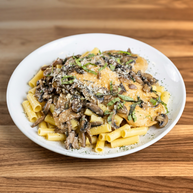 Chicken Marsala Entrée.