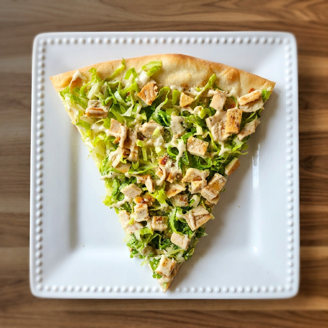 Chicken Caesar Slice Pizza.