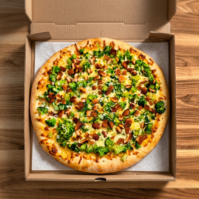 Chicken & Broccoli Pizza