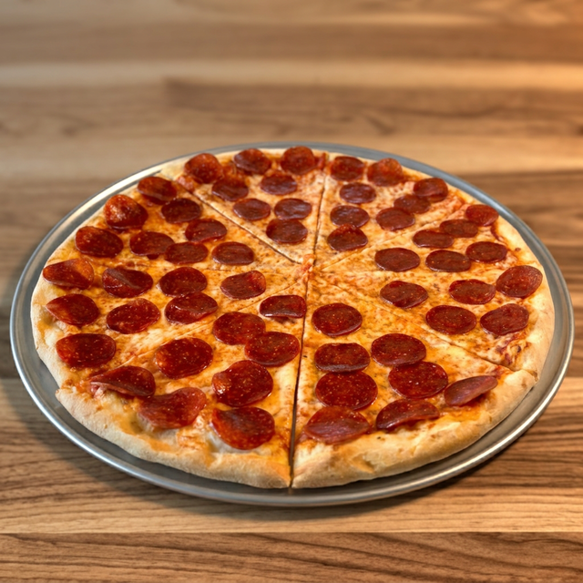 Hot Honey Beef Pepperoni Pizza.